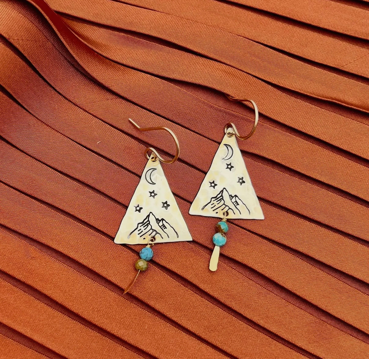 The Mountain & Star Earrings