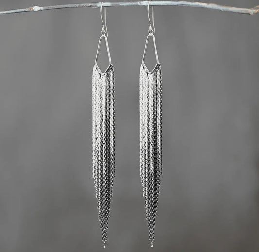 Super Dramatic Mermaid
Shimmer Earrings (Rhodium)