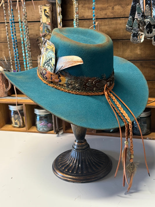 1- The Blue Sage Wool Hat