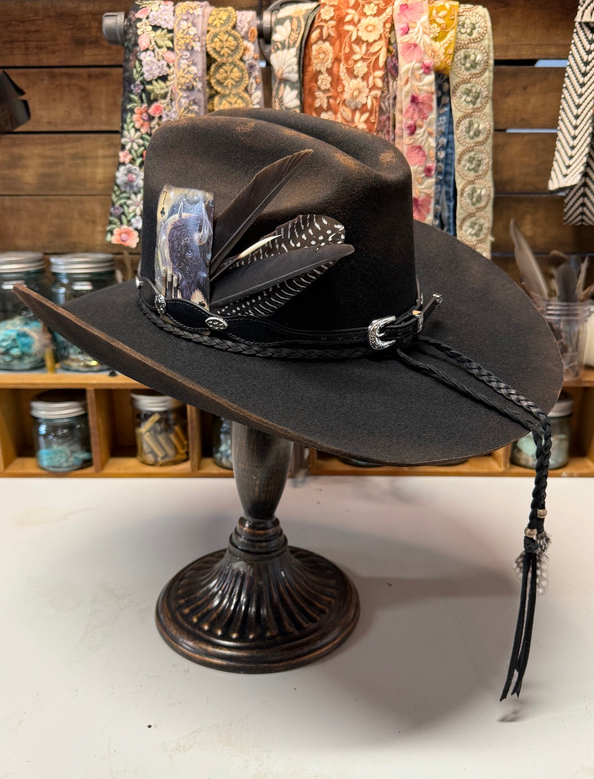 1- The Buffalo Soldier Wool Cowboy Hat