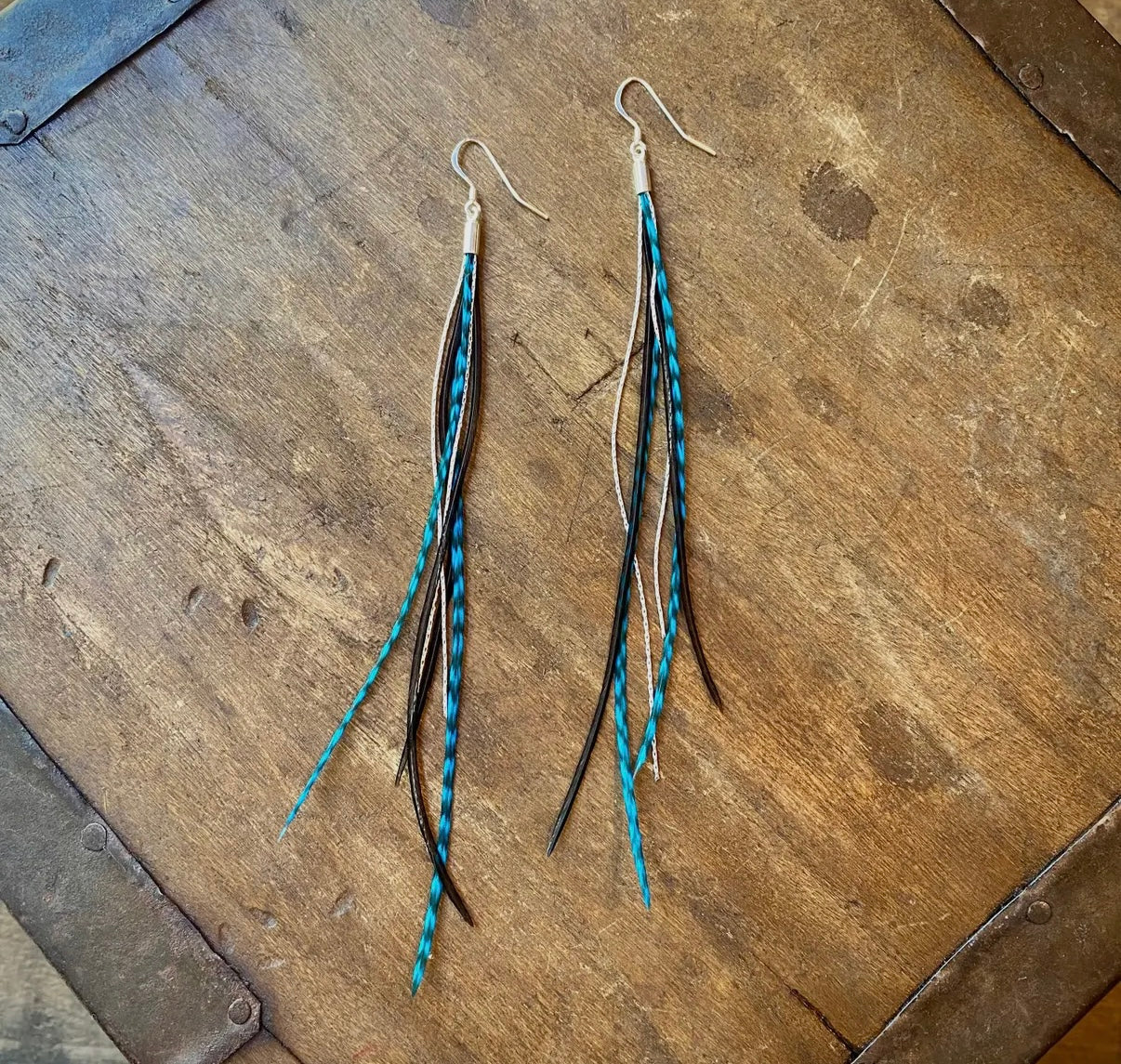 Mini Feather Earrings
