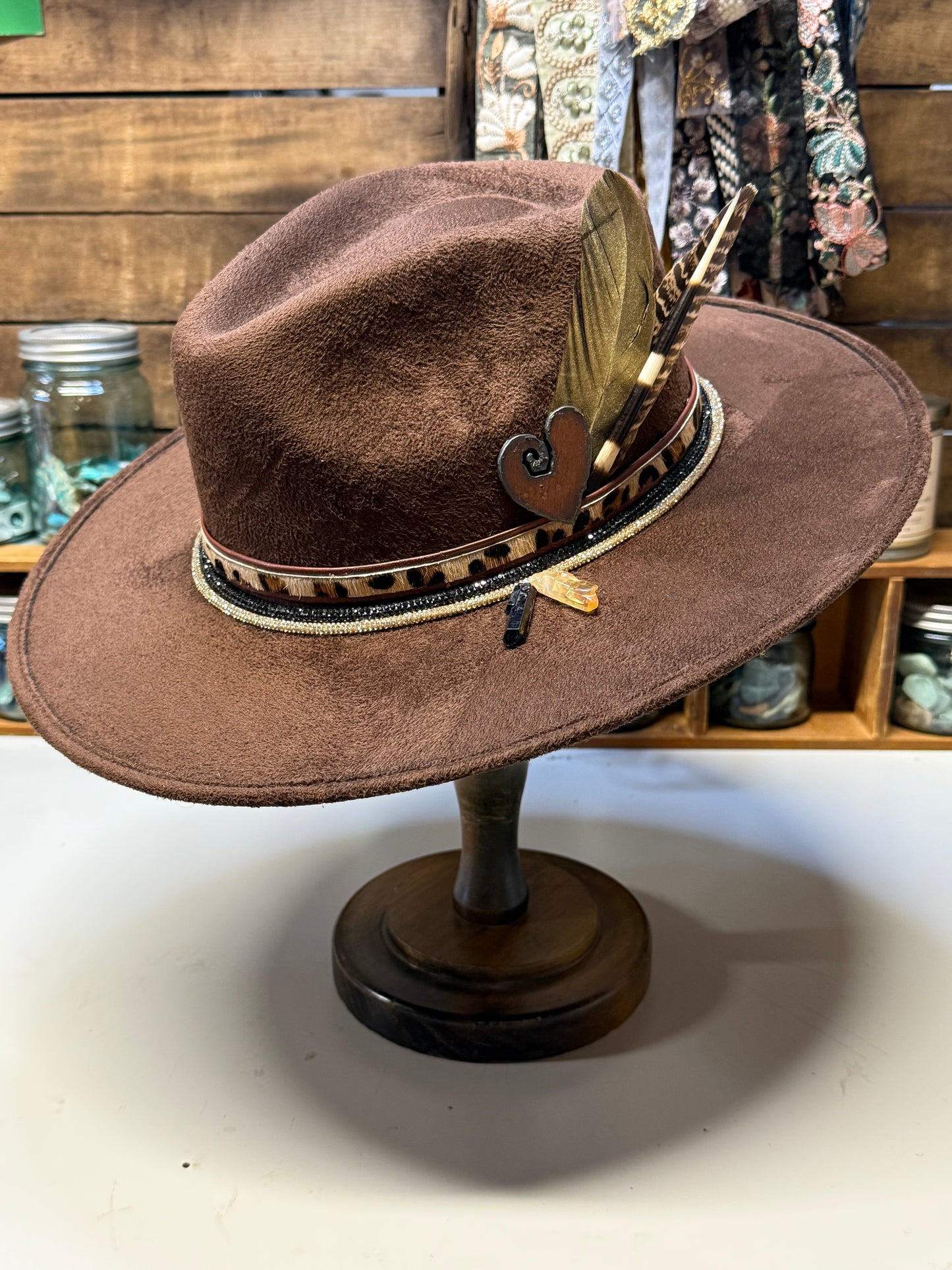 1- The Golden Heart Hat