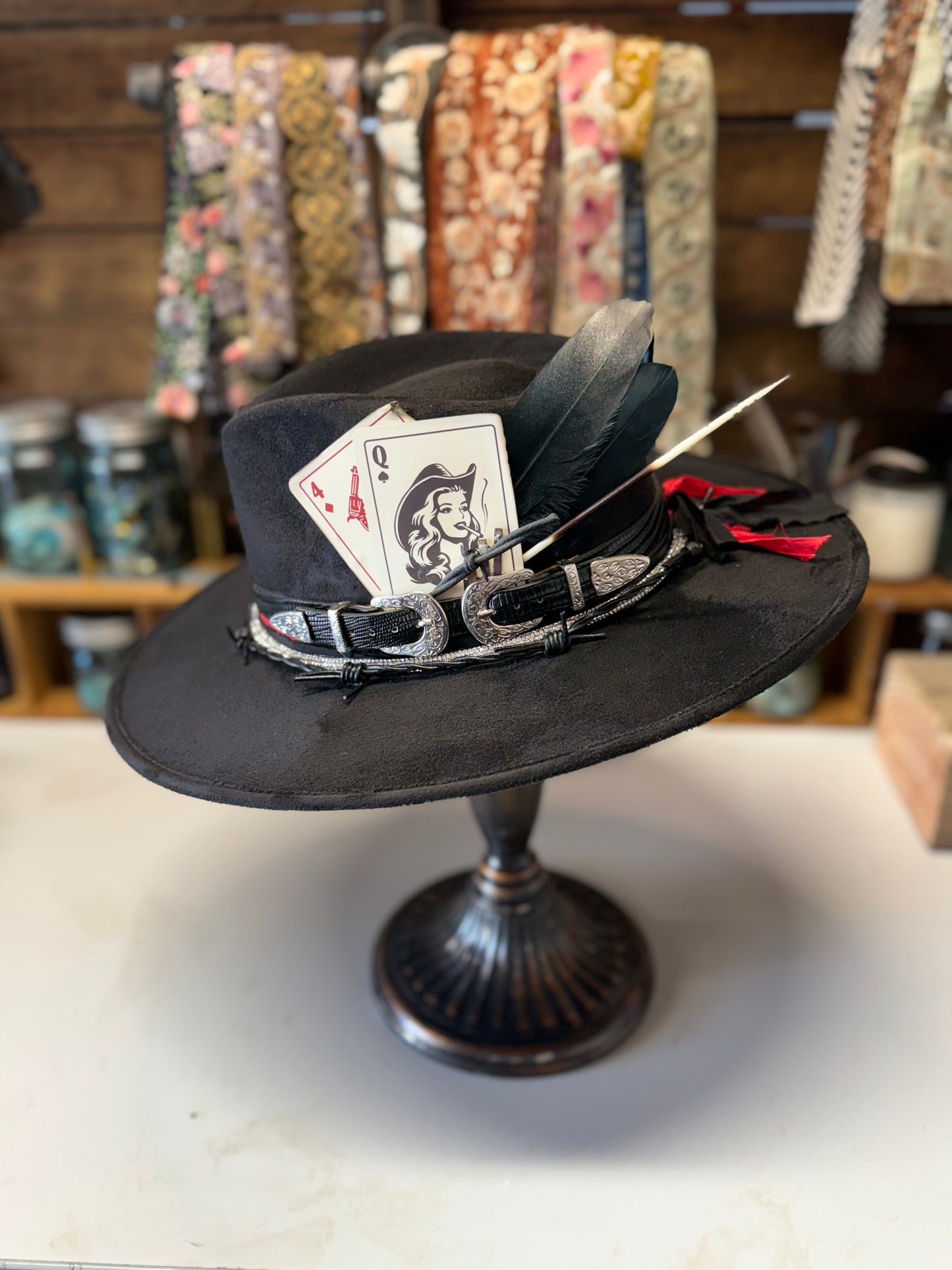 1- The Smoke & Silver Rancher Hat