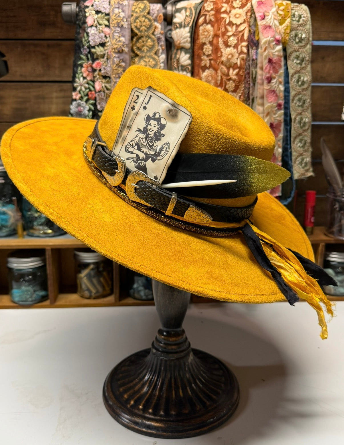 1- The Golden Outlaw Rancher Hat