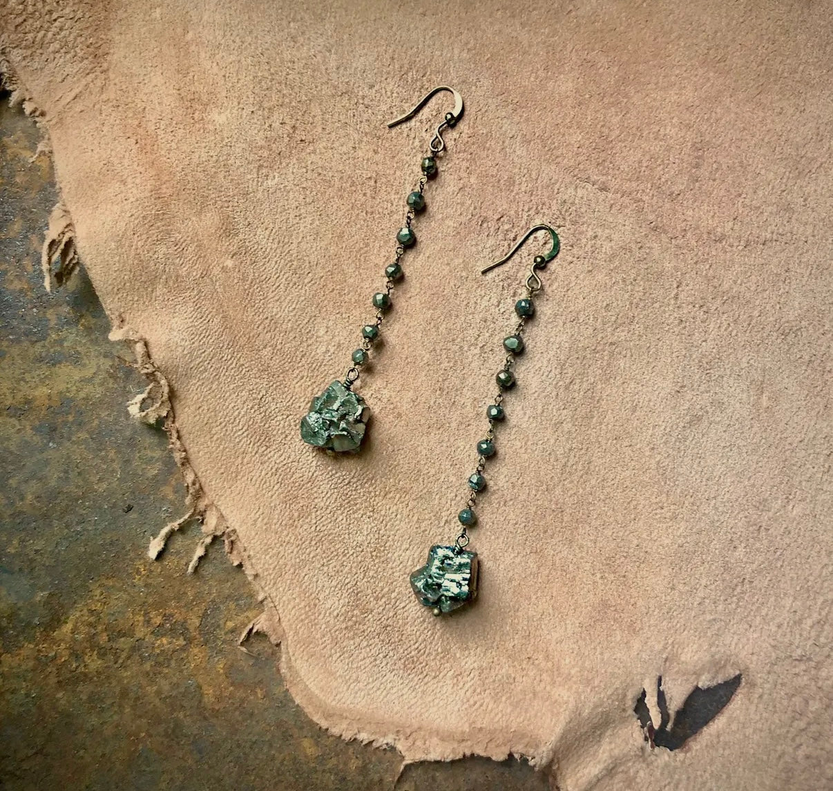 Pyrite Earrings