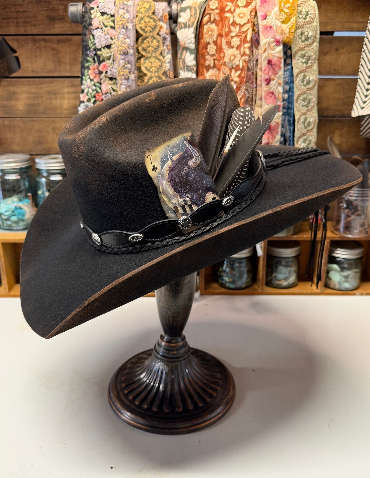 1- The Buffalo Soldier Wool Cowboy Hat