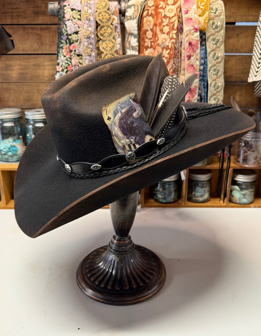 1- The Buffalo Soldier Wool Cowboy Hat