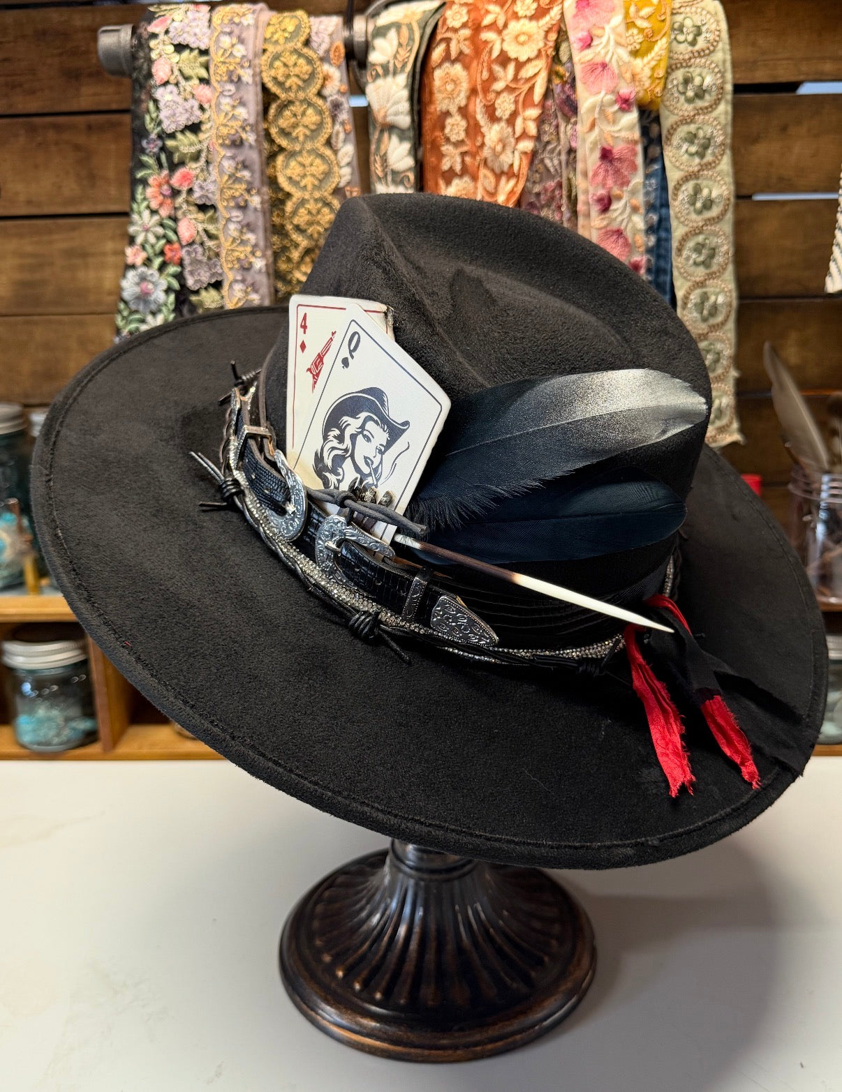 1- The Smoke & Silver Rancher Hat