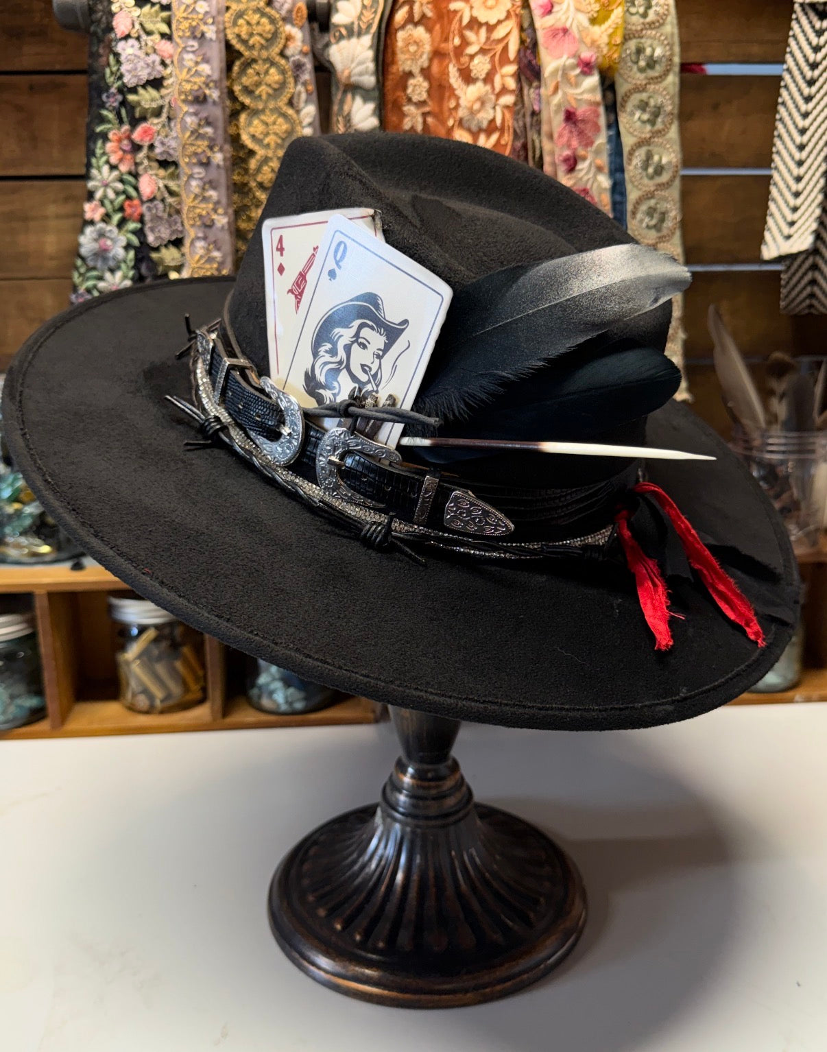 1- The Smoke & Silver Rancher Hat