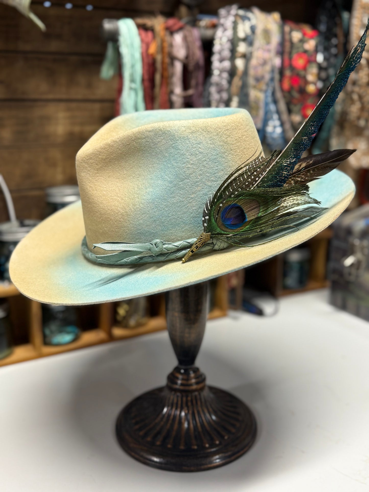 1- The Peacock Ridge Hat