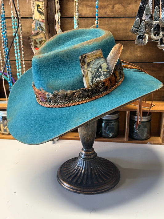 1- The Blue Sage Wool Hat
