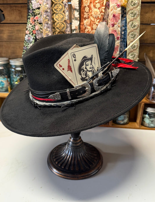 1- The Smoke & Silver Rancher Hat