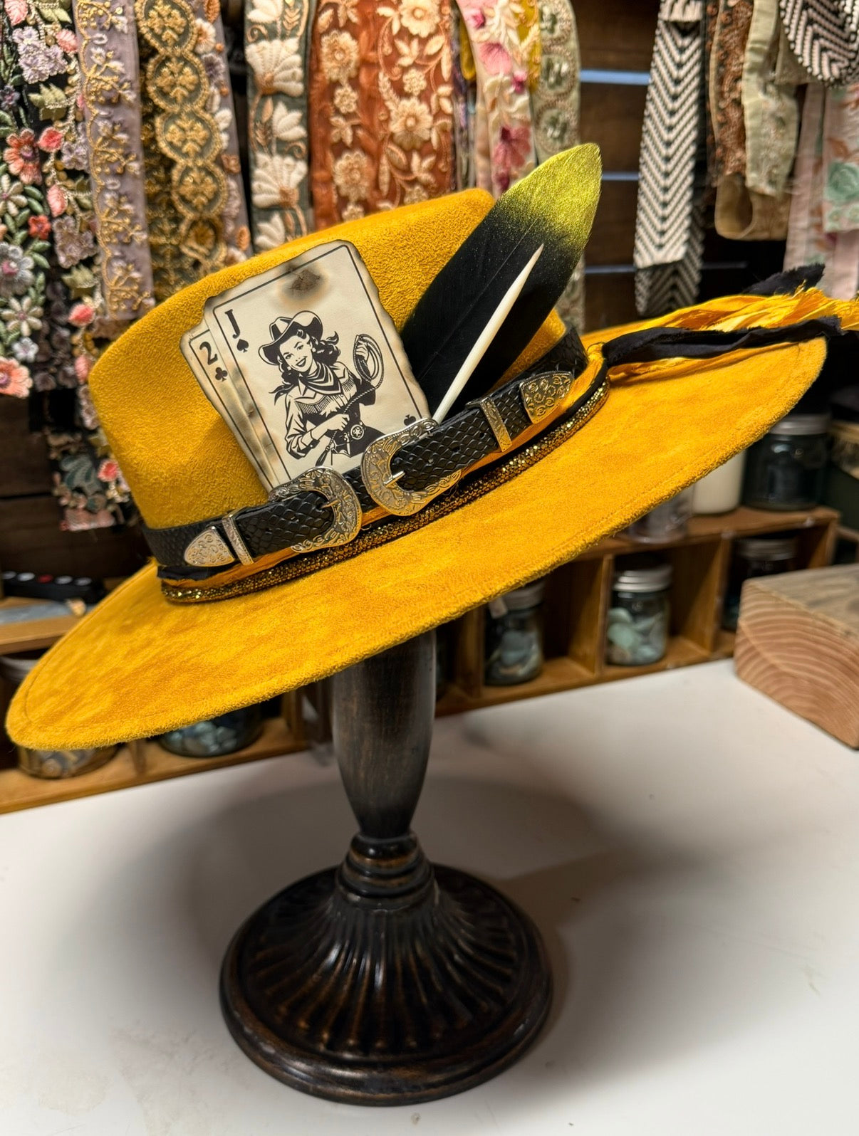 1- The Golden Outlaw Rancher Hat