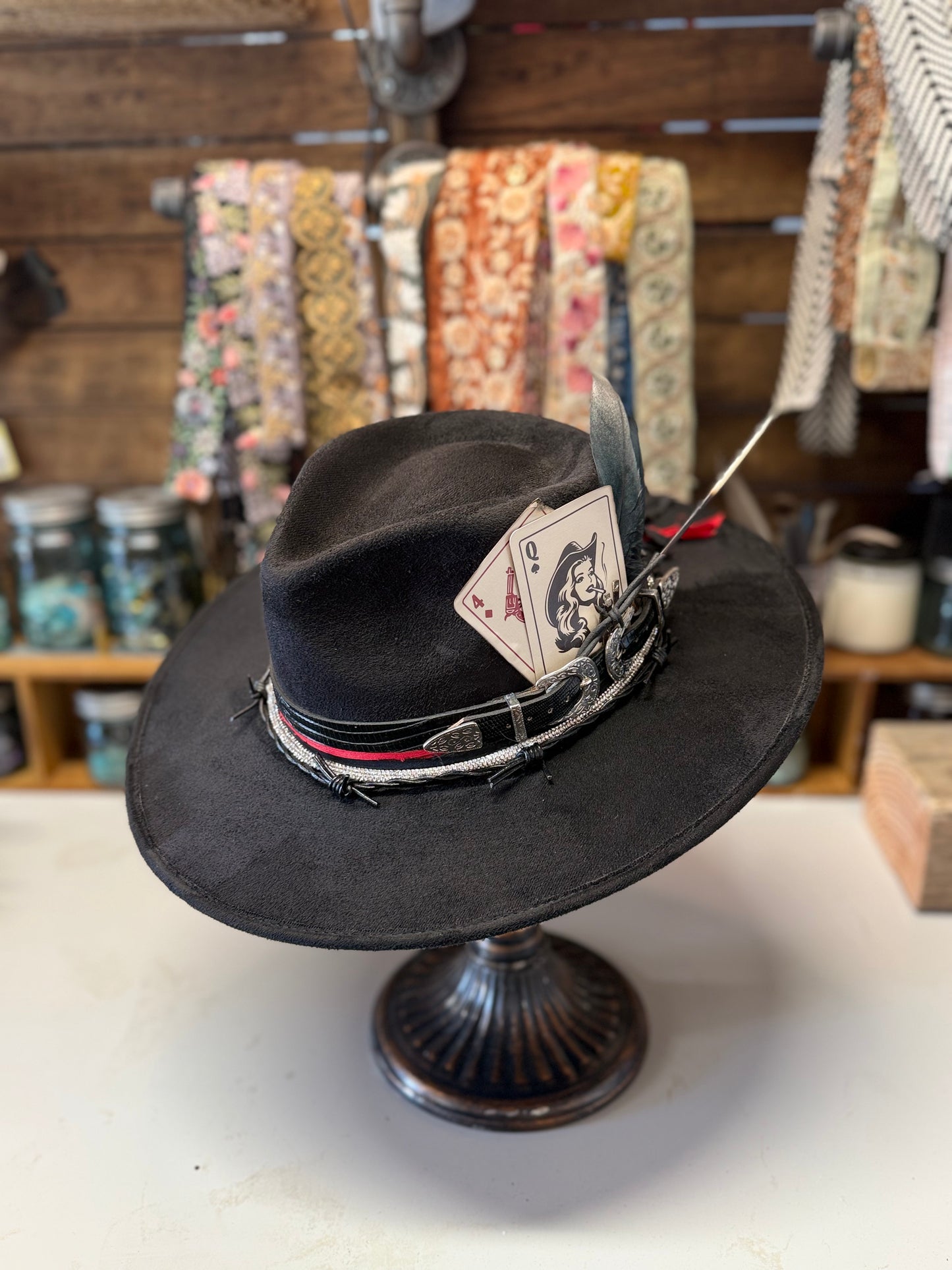 1- The Smoke & Silver Rancher Hat
