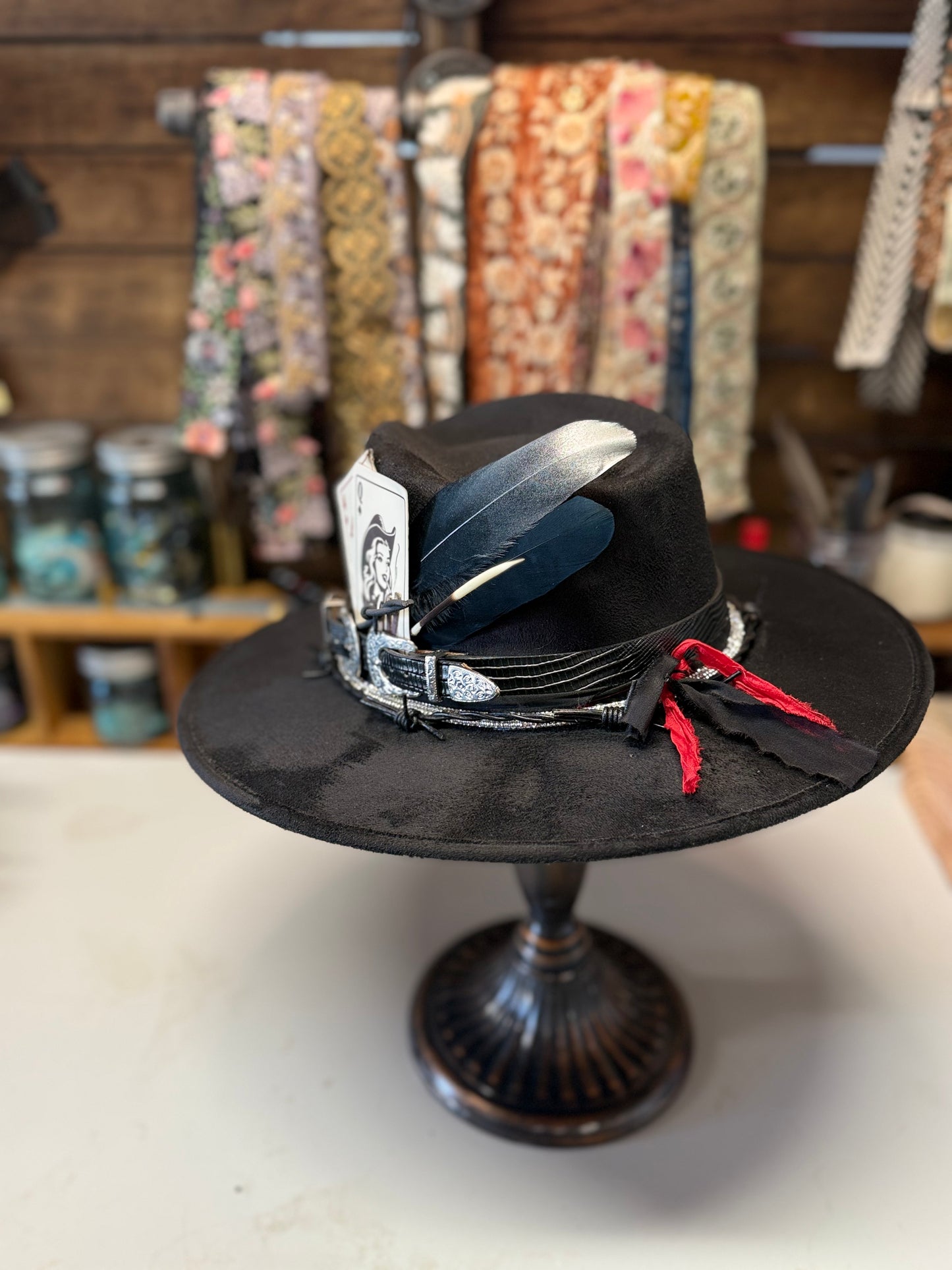 1- The Smoke & Silver Rancher Hat