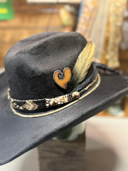 1- The Gypsy Heart Cowboy Hat
