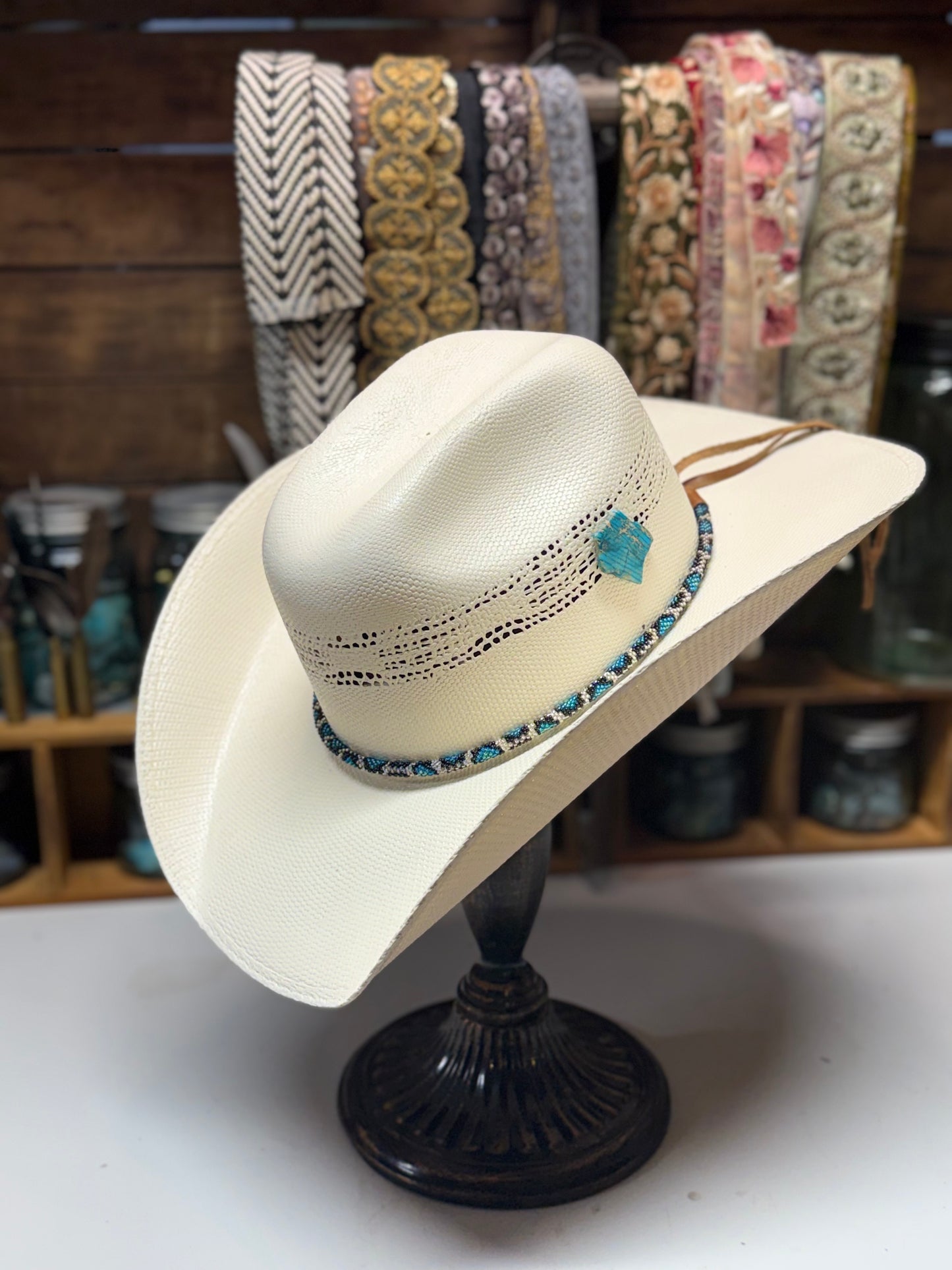 1- The Turquoise Trail Cowboy Hat